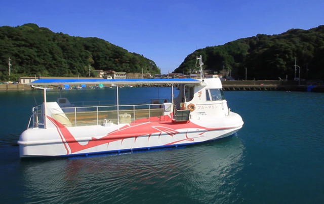 海中観光船ブルーマリン号
